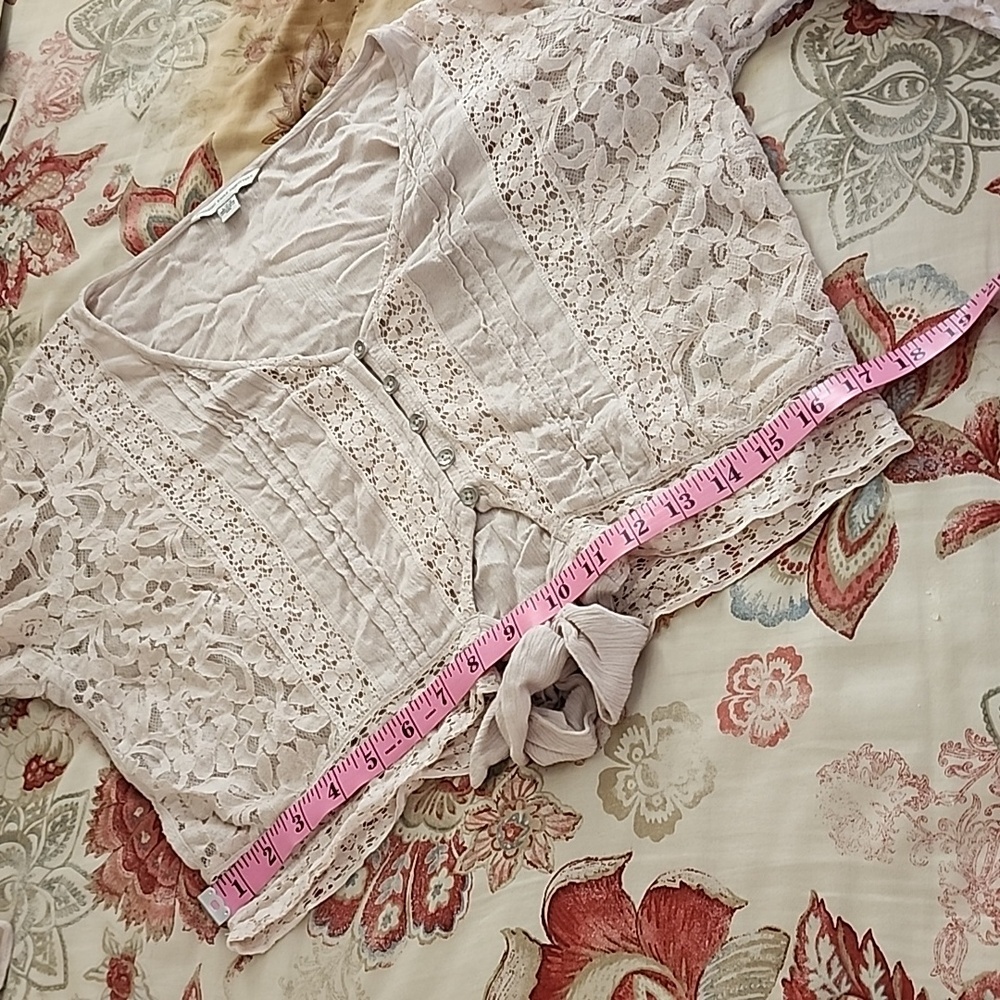 American Eagle outfitters Boho crop top - Picture 10 of 14